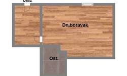Jednoiposoban stan, Novi Sad, Veternik, prodaja, 27m2, 35500e, id1074161